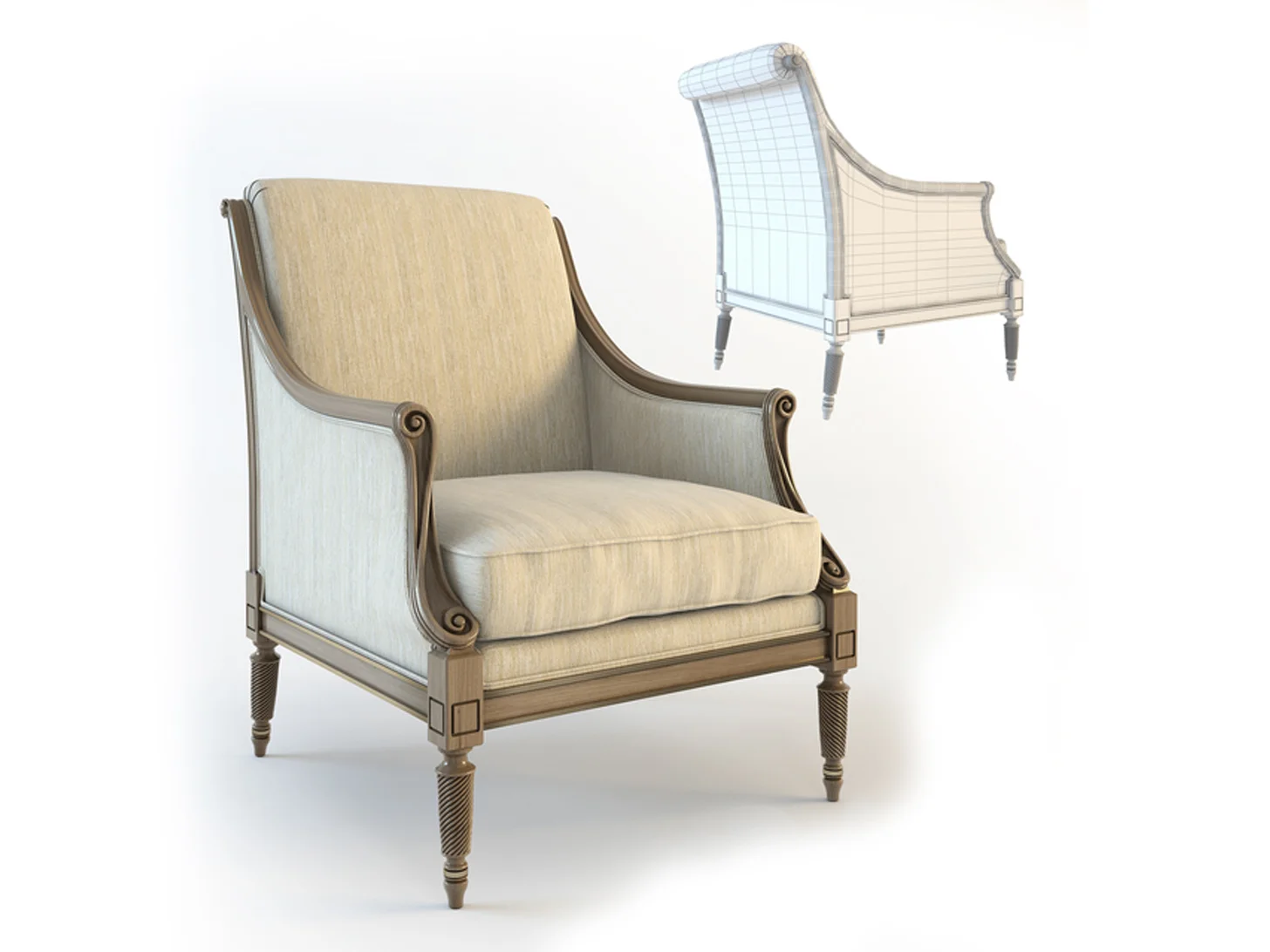 3d furniture rendering